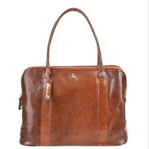 Ashwood genuine leather gina messenger bag